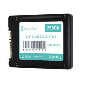 SSD de 256GB de 2.5 pulgadas SATA.