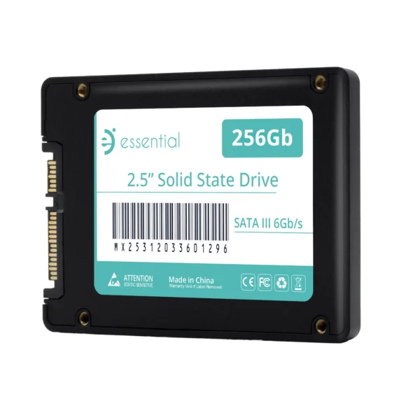 SSD 256GB ESSENTIAL 01 SSD de 256GB de 2.5 pulgadas SATA.